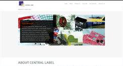 Desktop Screenshot of centrallabel.com.sg